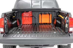 Toyota Tacoma Molle Bed Mounting Panels - Rough Country - Rough Country Molle Rack System - '05-'23